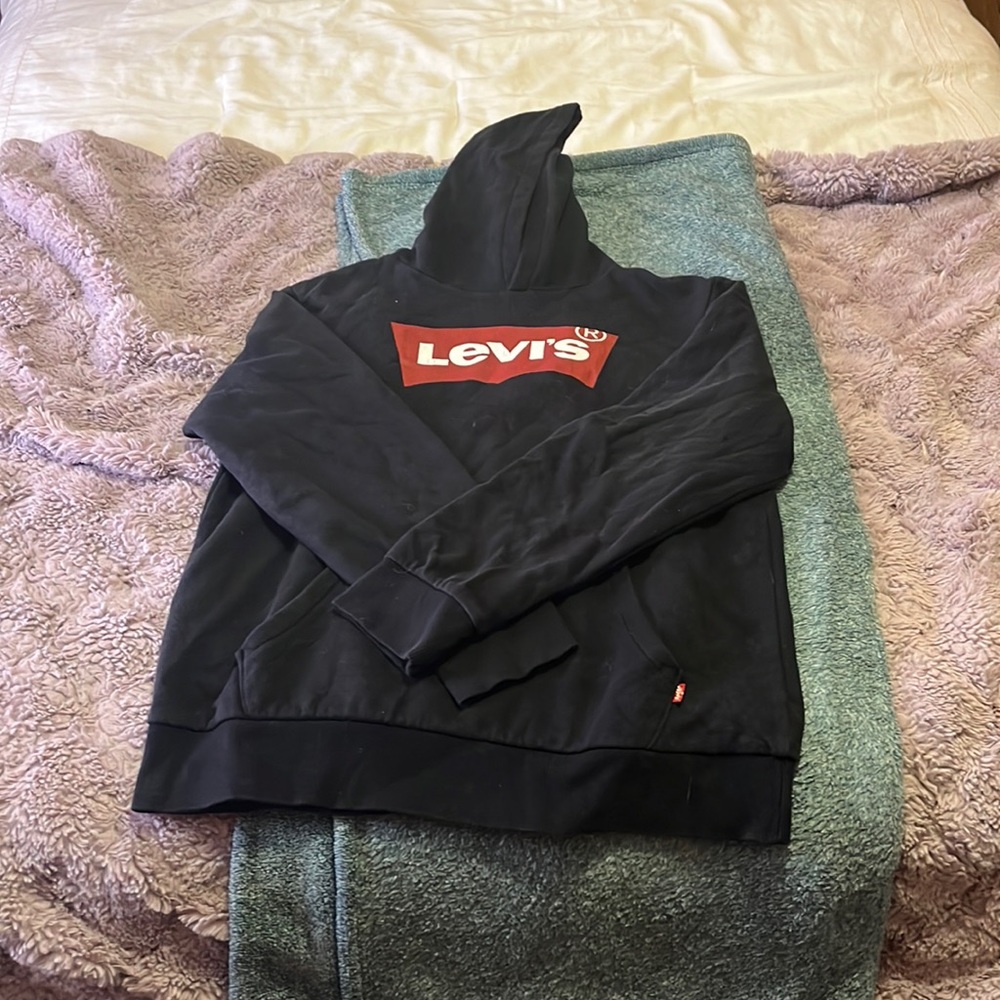 Navy blue Levi hoodie